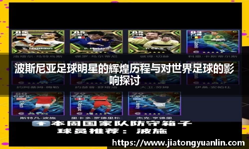 波斯尼亚足球明星的辉煌历程与对世界足球的影响探讨